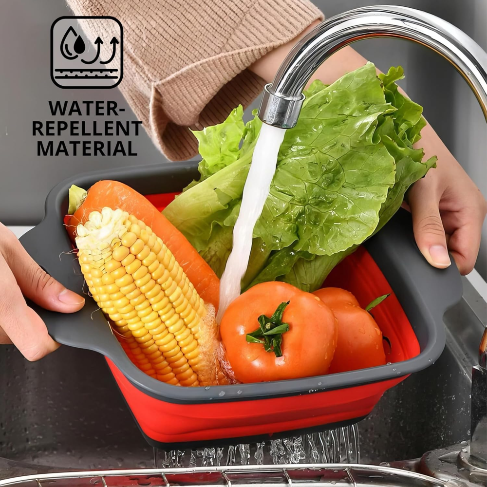 Miniatura 3 de Colador Plegable De Silicona X2 Unidades